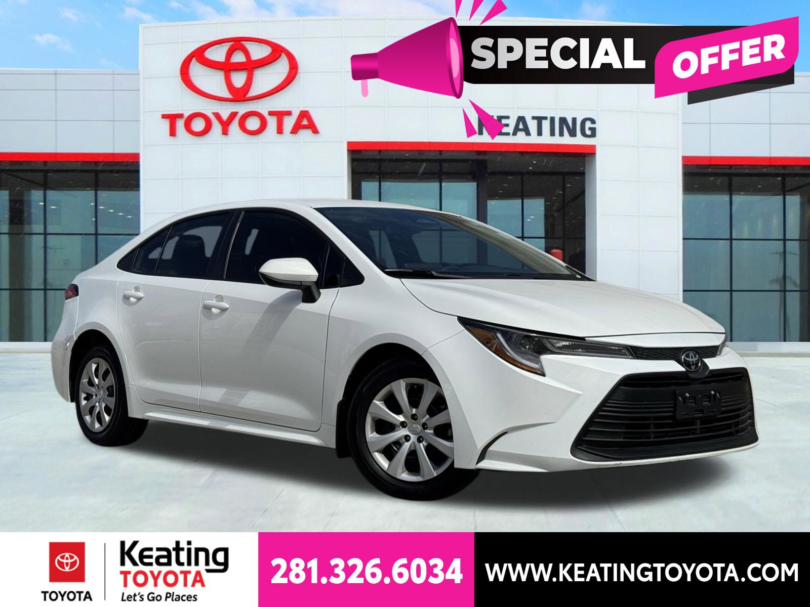 Used 2025 Toyota Corolla LE FWD 360° Tour