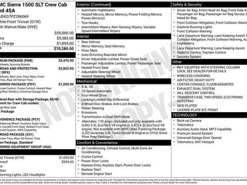 Used 2023 GMC Sierra 1500 SLT w/ SLT Premium Package AWD/4WD image 4