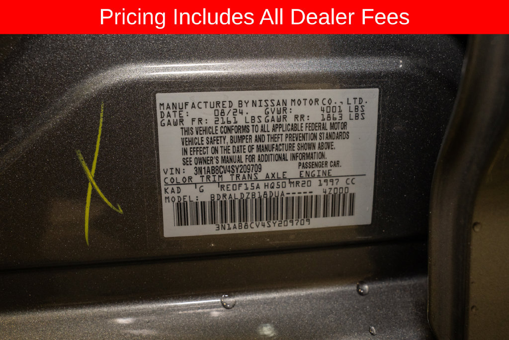 Used 2025 Nissan Sentra SV FWD image 19
