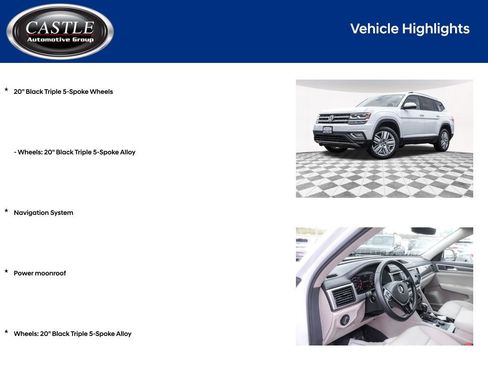 Used 2019 Volkswagen Atlas SEL AWD/4WD image 4