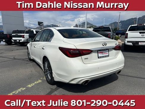 Used 2023 INFINITI Q50 Luxe w/ Cargo Package AWD/4WD image 9