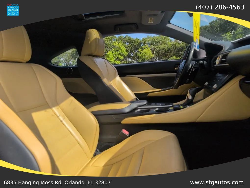 Used 2015 Lexus RC 350 w/ Luxury Package RWD image 19