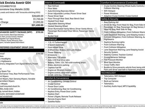 Used 2024 Buick Envista Avenir FWD image 2