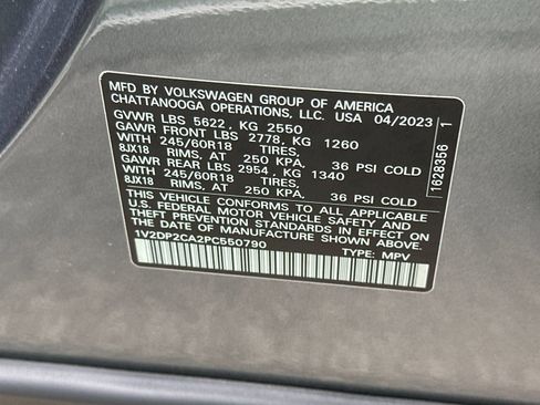 Used 2023 Volkswagen Atlas SE FWD image 26