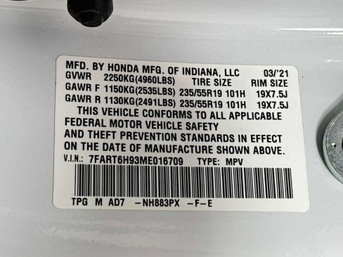 Used 2021 Honda CR-V Touring image 31