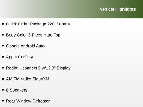 Used 2025 Jeep Wrangler Unlimited Sahara AWD/4WD image 9