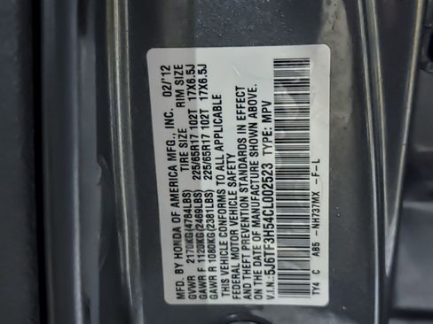 Used 2012 Honda Crosstour EX-L image 22