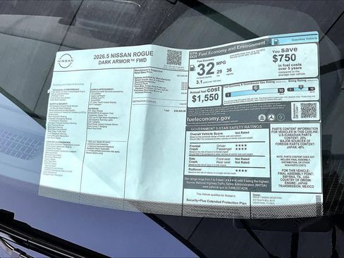New 2026 Nissan Rogue Dark Armor FWD image 21
