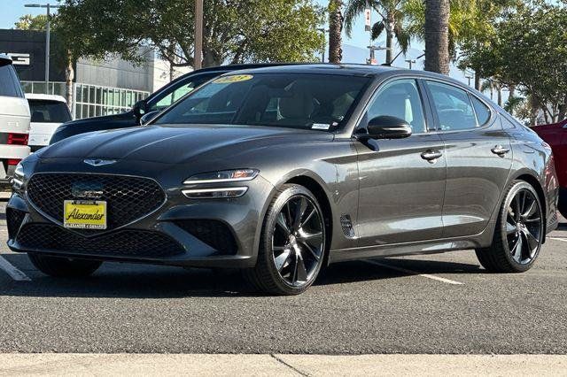 Used 2023 Genesis G70 2.0T w/ Sport Prestige Package RWD image 8