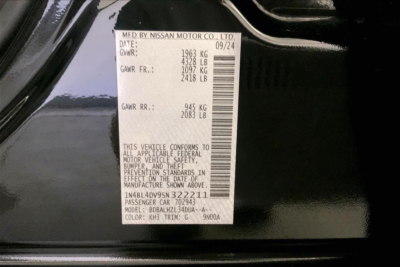 Used 2025 Nissan Altima 2.5 SV FWD image 30
