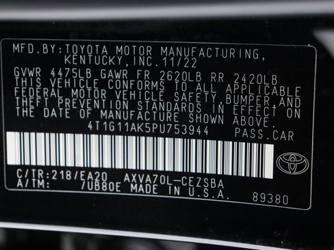Used 2023 Toyota Camry SE FWD image 38