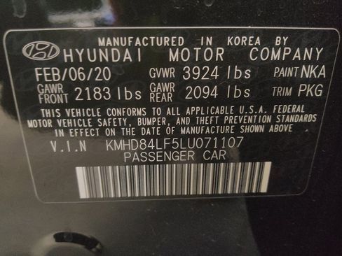 Used 2020 Hyundai Elantra SEL FWD image 33