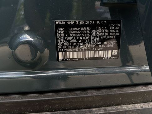 New 2026 Honda HR-V Sport image 28