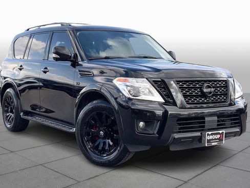 Used 2020 Nissan Armada Platinum w/ Captain's Chairs Package image 3