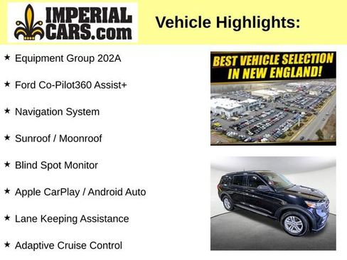 Used 2022 Ford Explorer XLT w/ Equipment Group 202A AWD/4WD image 3