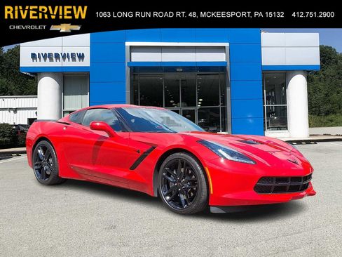 Used 2019 Chevrolet Corvette Stingray Coupe w/ Battery Protection Package RWD image 1