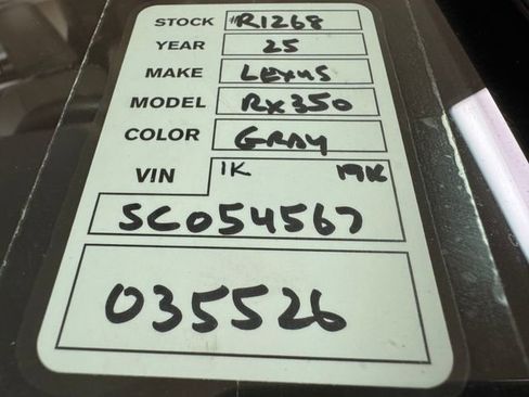 Used 2025 Lexus RX 350 Premium image 28