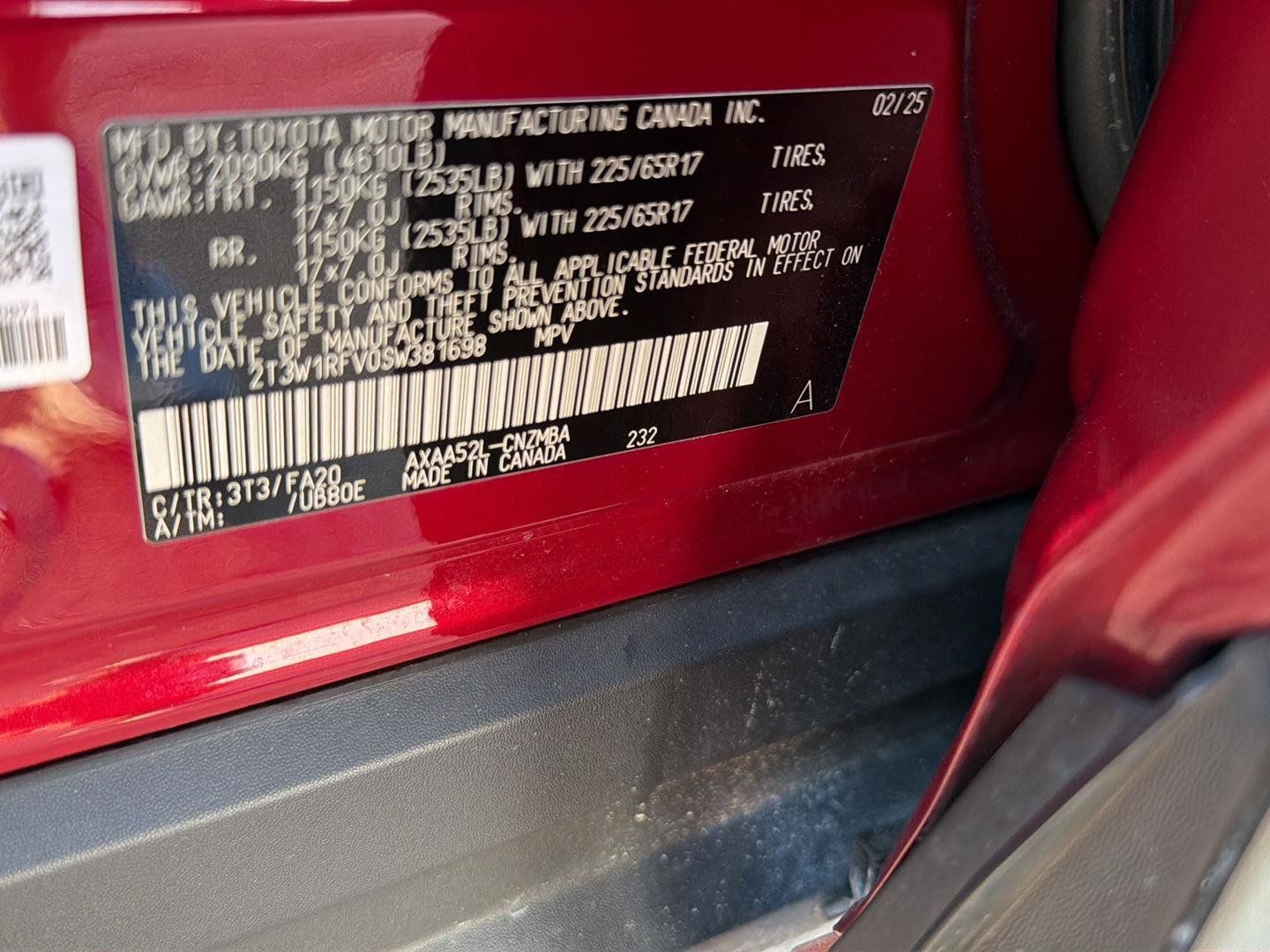Certified 2025 Toyota RAV4 XLE w/ Convenience Package FWD image 42