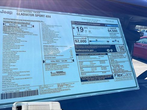 New 2026 Jeep Gladiator Sport image 14