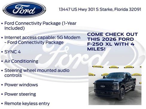 New 2026 Ford F250 XL w/ STX Appearance Package image 25