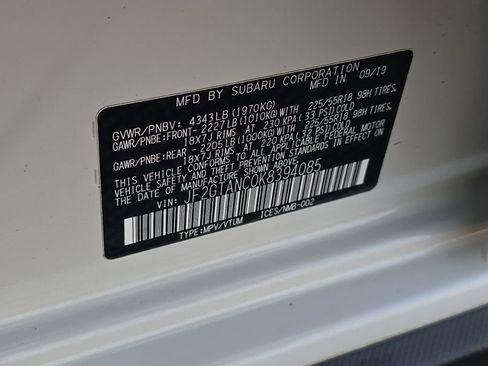 Used 2019 Subaru Crosstrek 2.0i Limited w/ Moonroof Package w/Navigation image 29