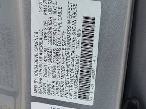 Certified 2025 Honda CR-V EX image 33