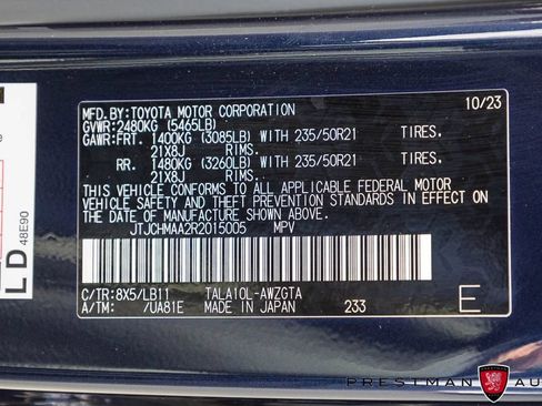 Used 2024 Lexus RX 350 Premium Plus w/ Cold Area Package FWD image 42