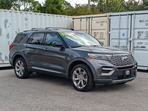 Certified 2020 Ford Explorer Platinum w/ Premium Technology Package AWD/4WD image 2