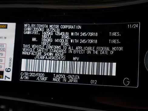 Certified 2025 Toyota Land Cruiser 1958 AWD/4WD image 26