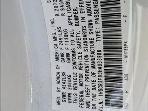 Used 2017 Honda Accord EX-L image 22
