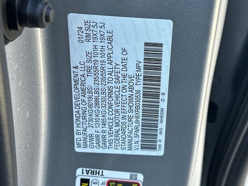 Used 2024 Honda Odyssey Touring image 30