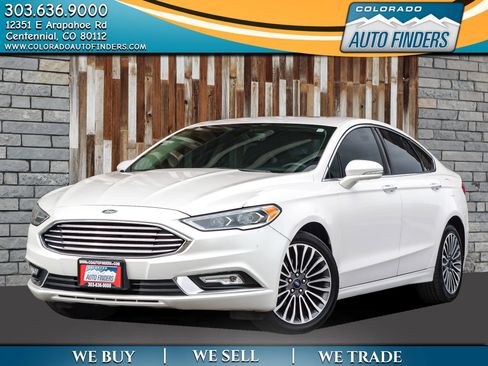 Used 2017 Ford Fusion SE w/ Fusion SE Technology Package AWD/4WD image 1