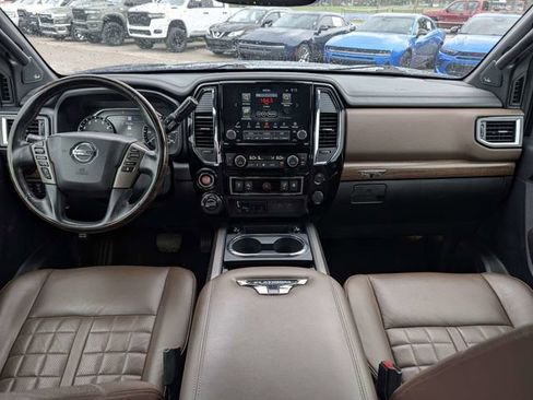 Used 2020 Nissan Titan Platinum Reserve w/ Moonroof Package AWD/4WD image 13