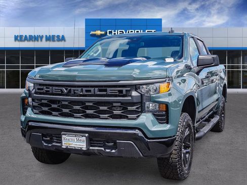 New 2026 Chevrolet Silverado 1500 Custom Trail Boss w/ Dark Appearance Package AWD/4WD image 3