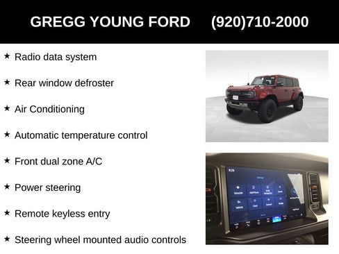 New 2025 Ford Bronco Raptor image 12