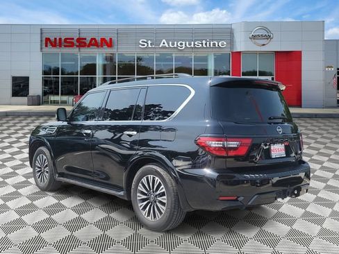 Used 2022 Nissan Armada SL w/ Midnight Edition Package RWD image 4