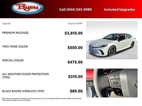 New 2026 Toyota Camry XSE w/ Premium Package image 5