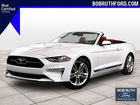 Certified 2020 Ford Mustang Premium w/ Equipment Group 201A RWD image 1