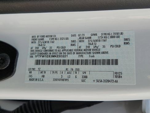 Certified 2021 Ford F150 Lariat image 30