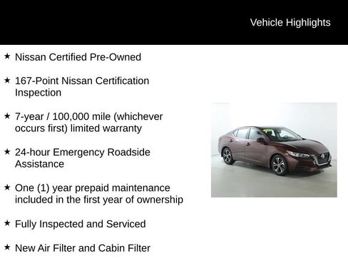 Certified 2023 Nissan Sentra SV w/ All-Weather Package FWD image 4