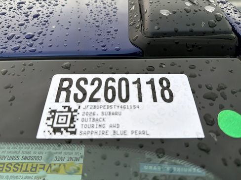 New 2026 Subaru Outback Touring image 12