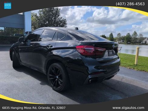 Used 2018 BMW X6 xDrive50i w/ M Sport Package AWD/4WD image 3