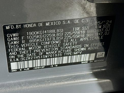 Used 2025 Honda HR-V Sport image 12