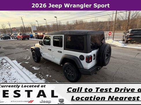 New 2026 Jeep Wrangler Unlimited Sport AWD/4WD image 11