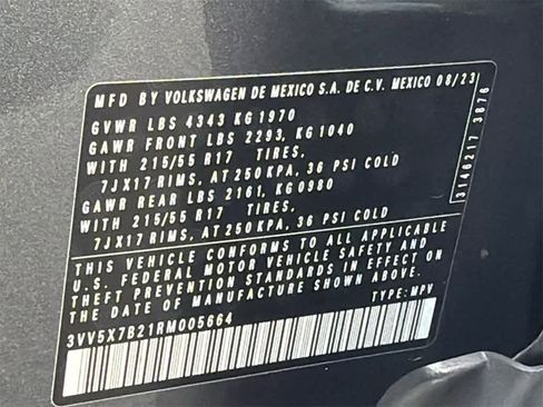 Used 2024 Volkswagen Taos S image 31