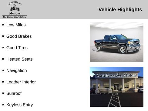 Used 2015 GMC Sierra 1500 SLT AWD/4WD image 14