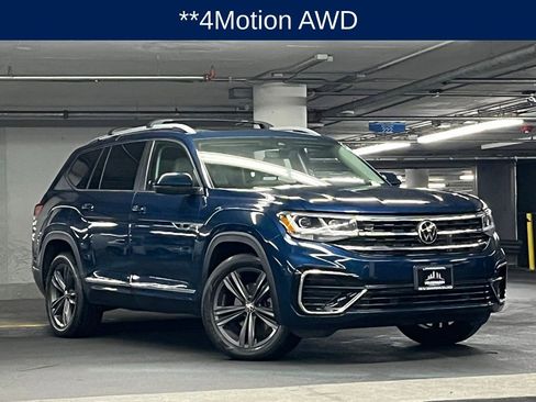 Used 2022 Volkswagen Atlas SEL R-Line AWD/4WD image 3