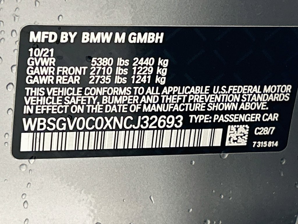 Used 2022 BMW M8 Gran Coupe xDrive Competition AWD/4WD image 34