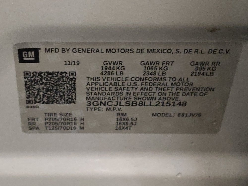 Used 2020 Chevrolet Trax LT w/ LT Convenience Package FWD image 33