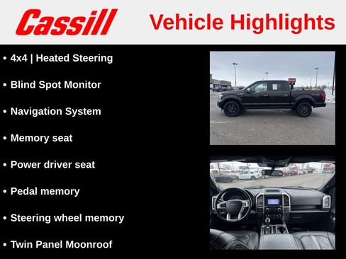 Used 2018 Ford F150 Platinum w/ Equipment Group 701A Luxury image 7